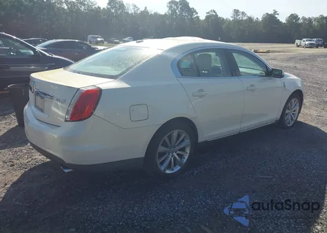 2009 Lincoln Mks z USA, uszkodzony, nr VIN 1LNHM93R49G616824